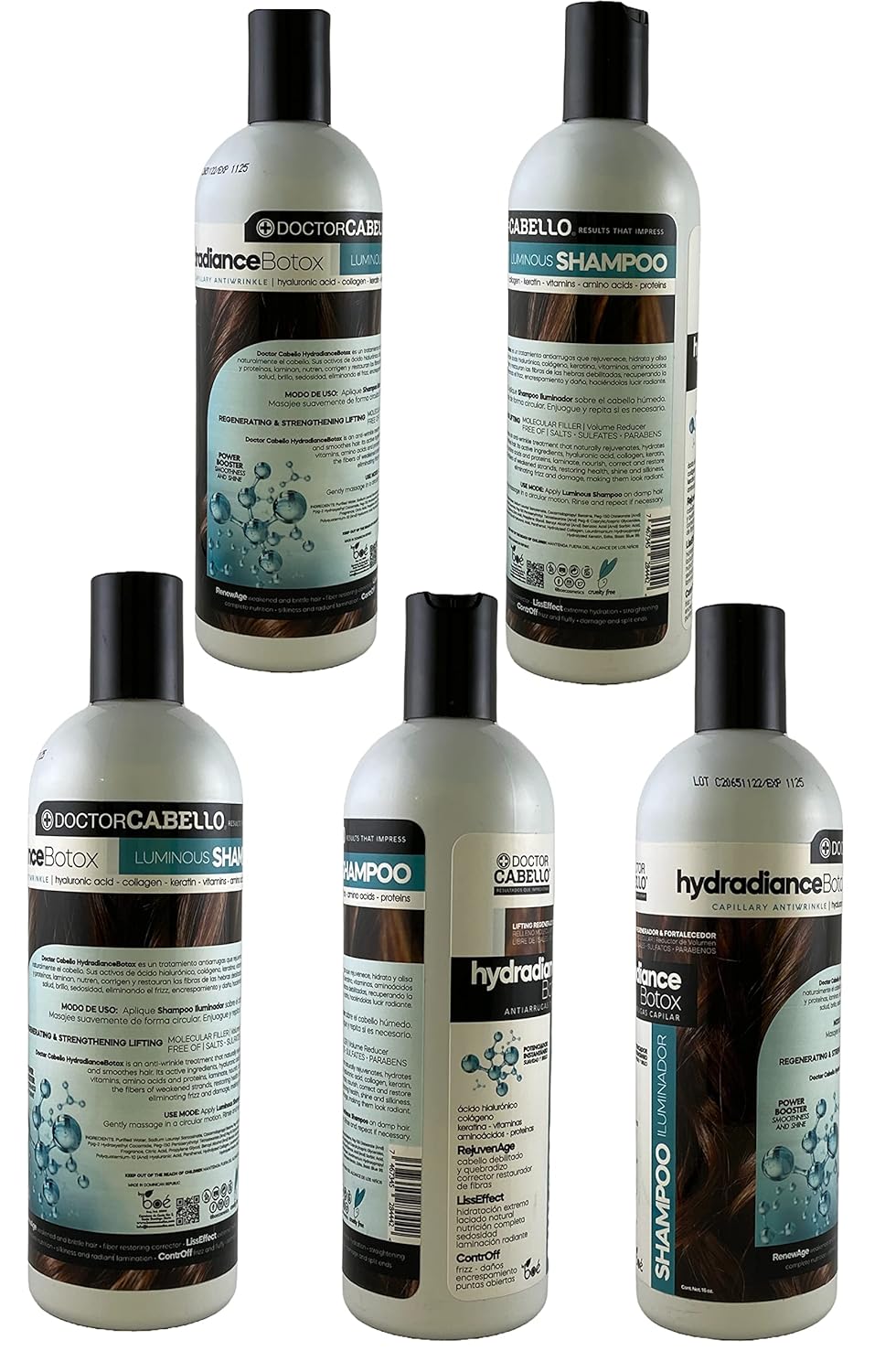 DOCTOR CABELLO HYDRADIANCE KIT 4/1