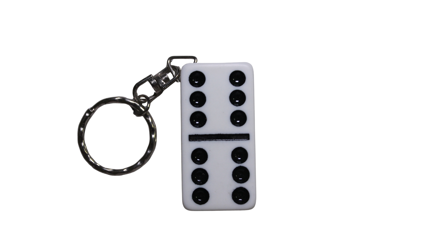Llavero de dominó: un recuerdo divertido y compacto de inspiración dominicana