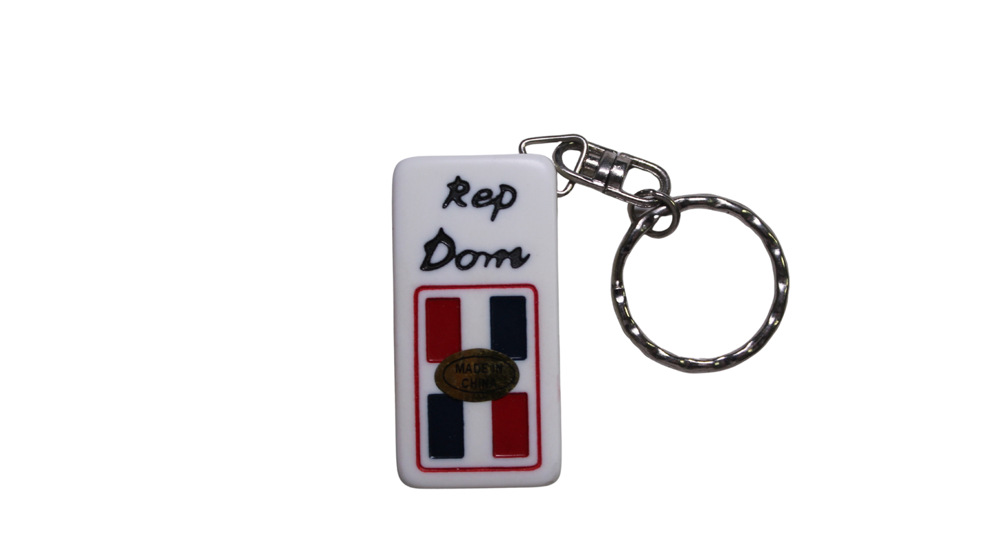 Llavero de dominó: un recuerdo divertido y compacto de inspiración dominicana