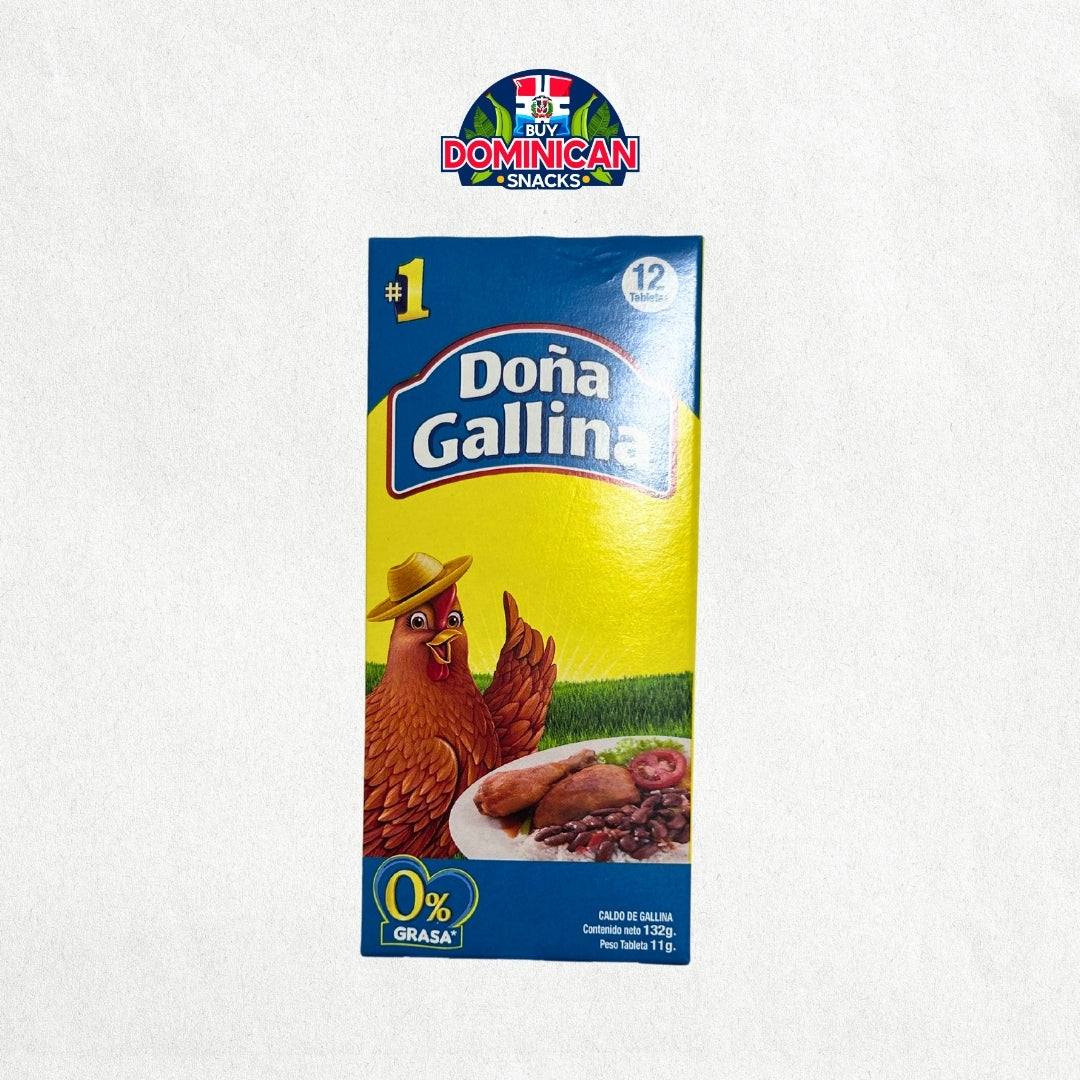 Doña gallina seasoning - 12 to 48 tablets