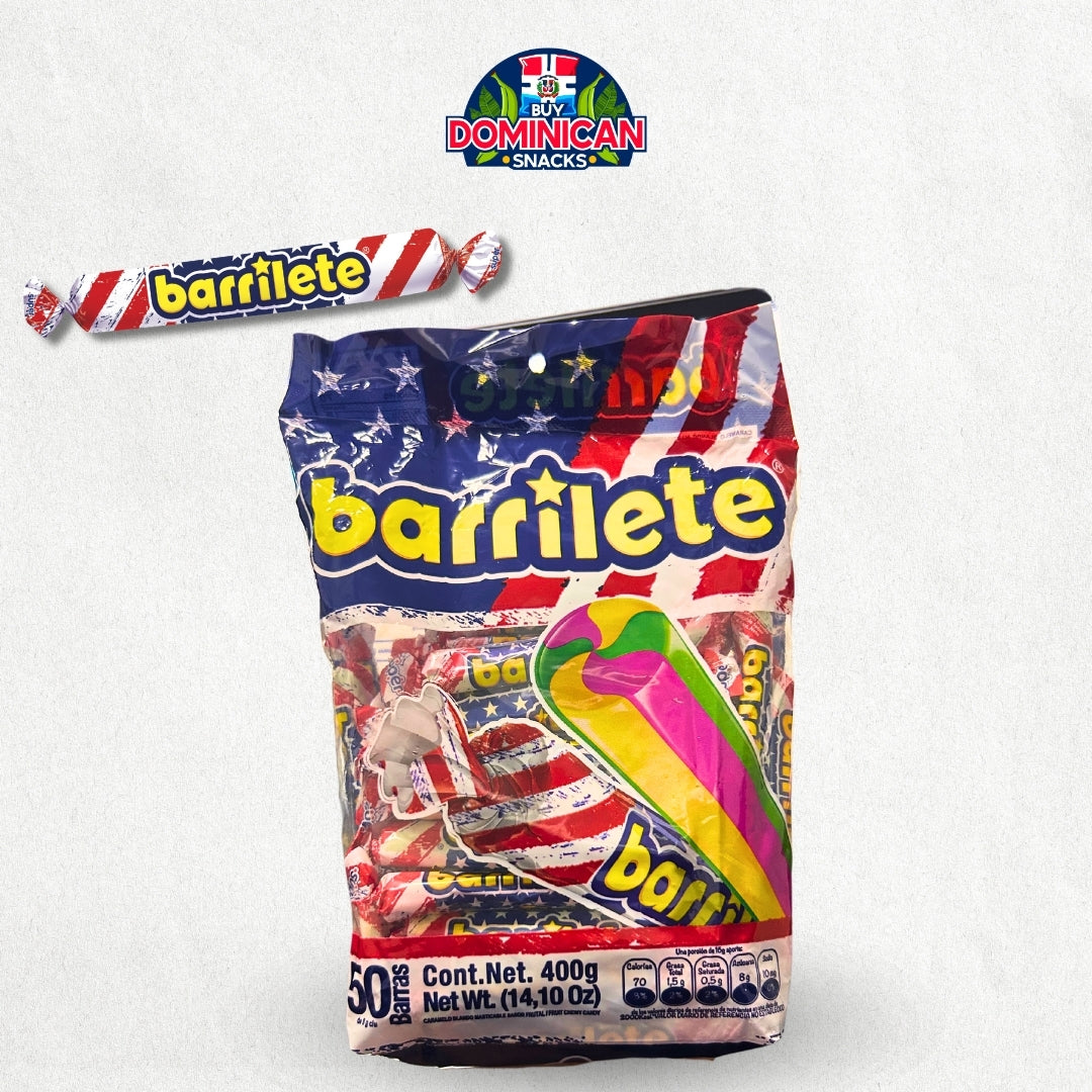 Barrilete Original Caramelo Masticable Blando - 50 piezas 400g