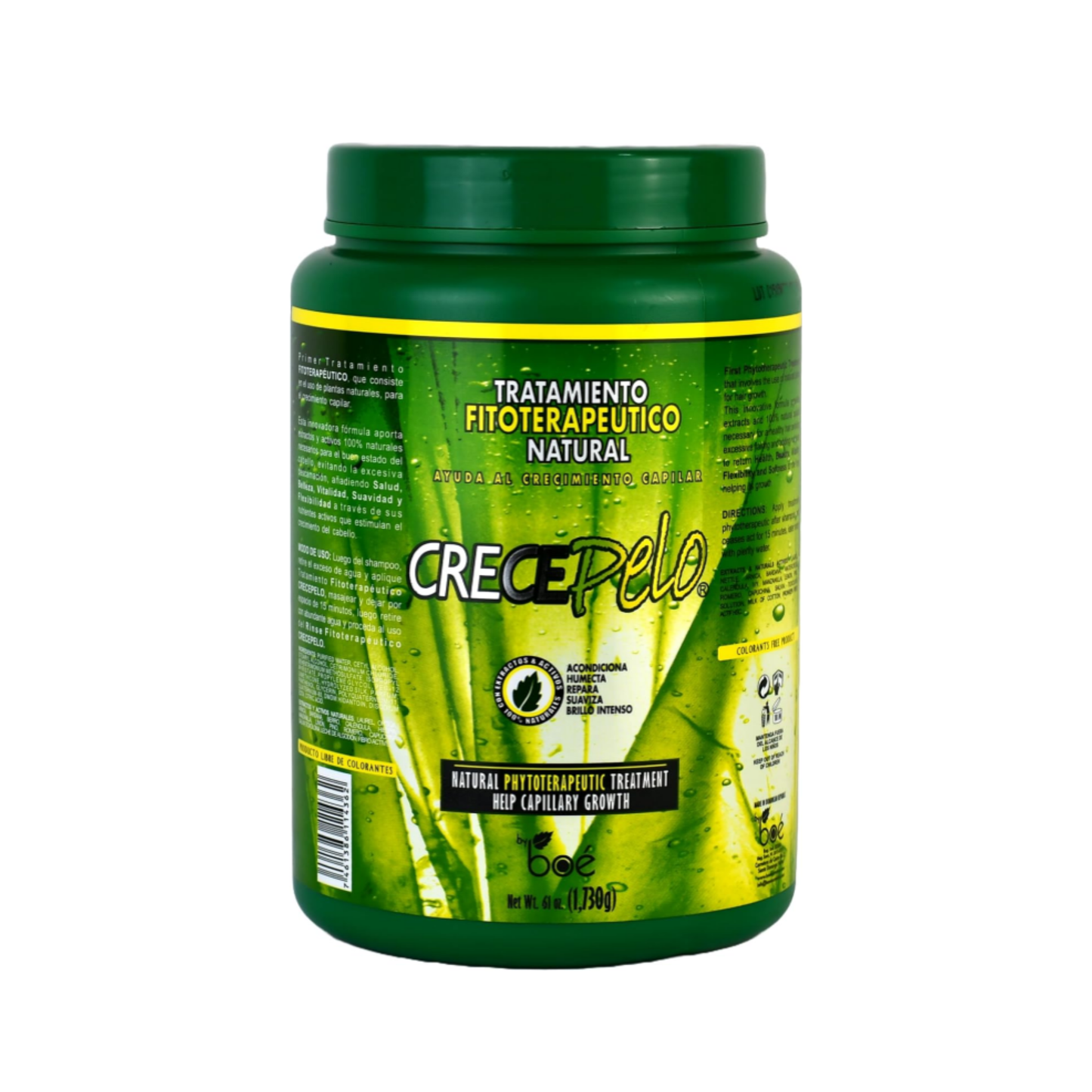 Crece Pelo Natural Hair Growth Treatment 61 oz