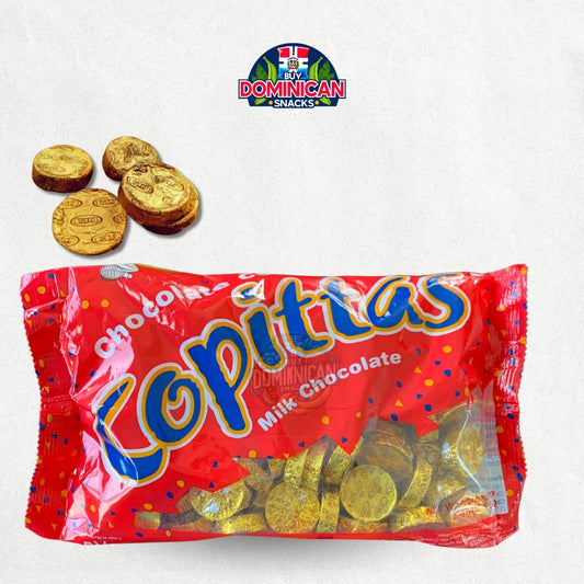 Cortes Copittas Funpack Chocolate con Leche 500g - Chocolate Clásico Dominicano