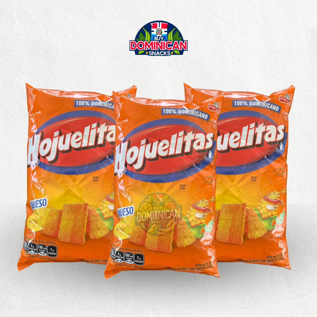 Hojuelitas Queso Chips de Maíz Frito Lay | La mejor merienda dominicana