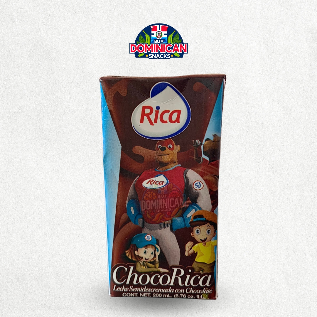 Rica - Chocorica Partially Skimmed Chocolate Milk 200ml