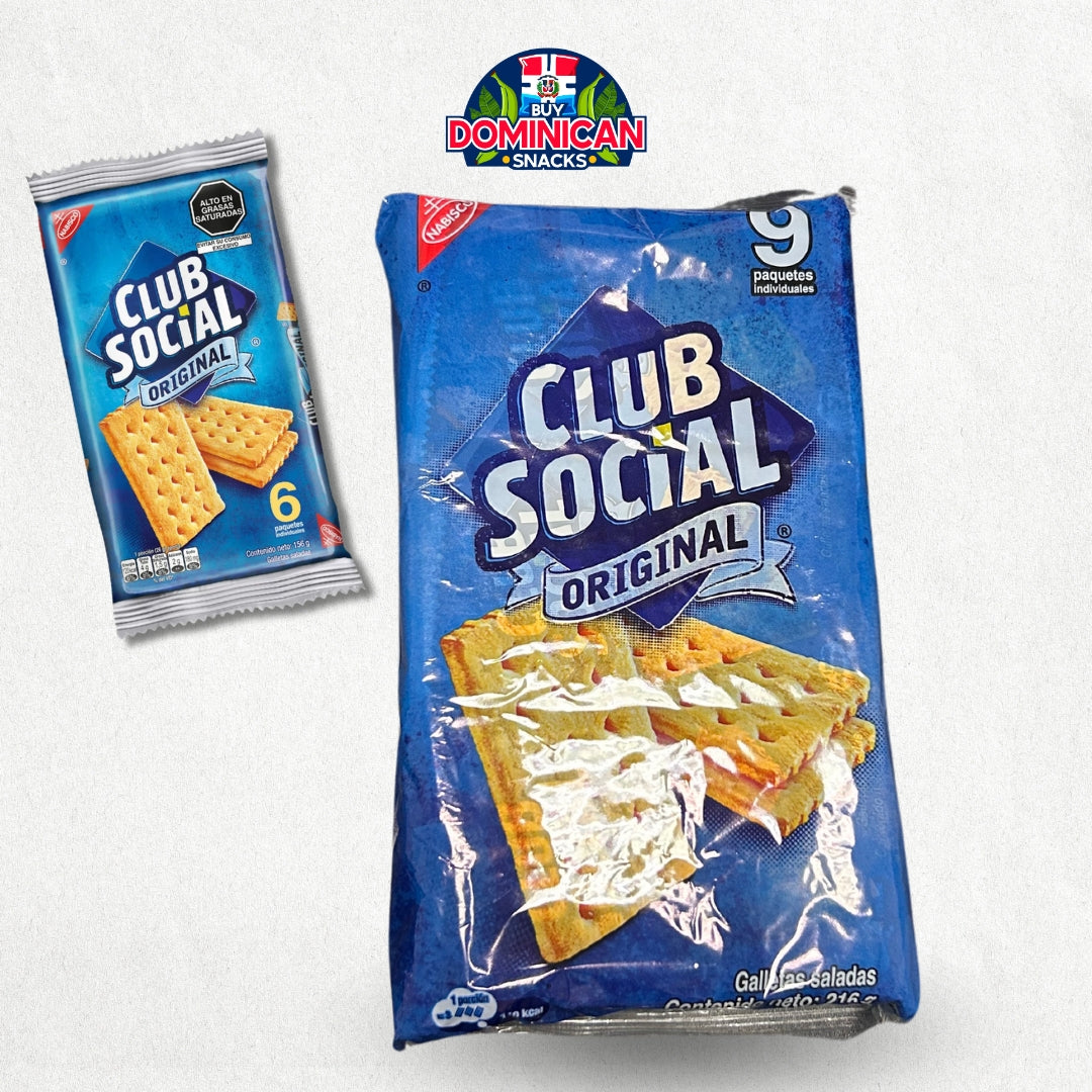 Nabisco Club social- 216g 9 individual package