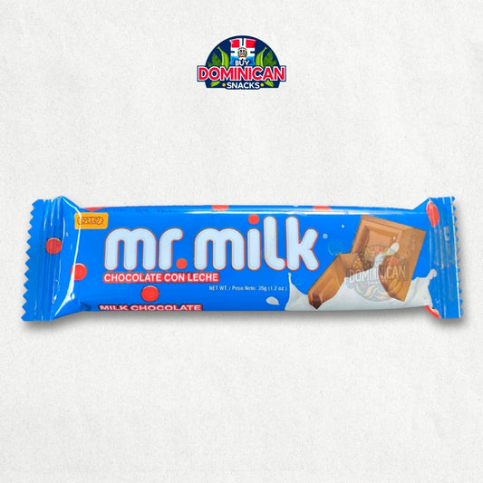 Cortes Mr. Milk - Milk Chocolate 35g - Dominican Candy Bar