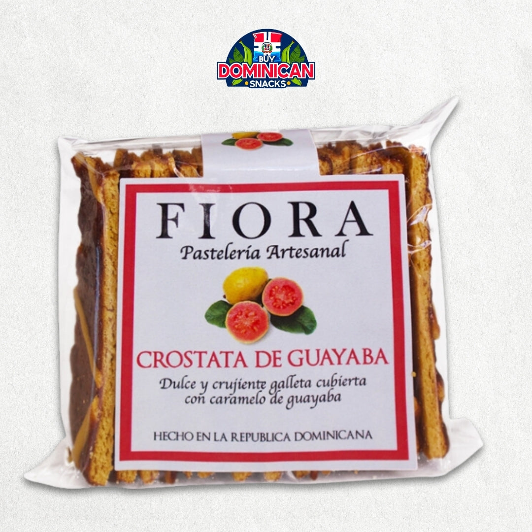 Fiora Guava Tartlet 60g - Cookie topped with guava caramel.