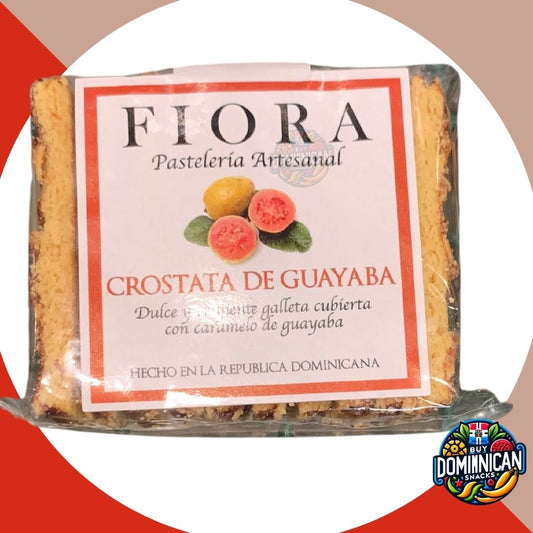 Fiora Guava Tartlet 60g - Cookie topped with guava caramel.