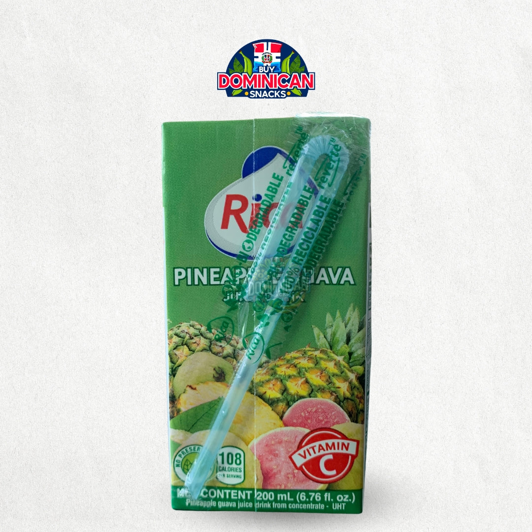 Rica Pineapple Guava Juice Drink - Jugo de Piña Guayaba 200ml