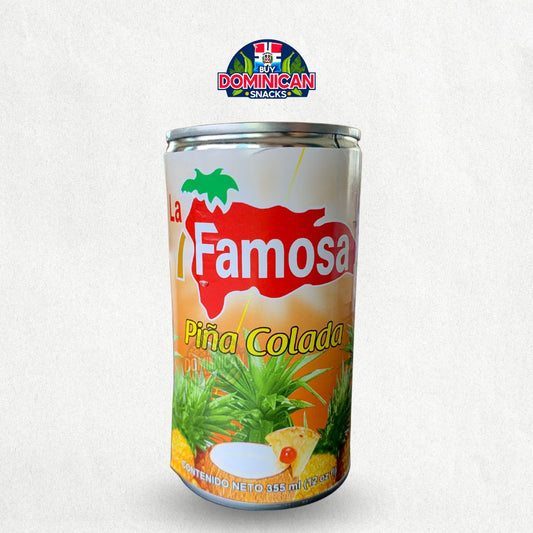 La Famosa Piña Colada - 12 oz of  Dominican Juice Tropical Bliss