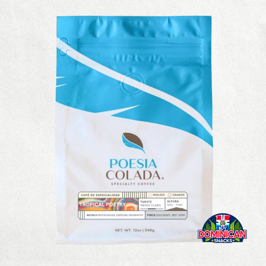 Poesía Colada – Tropical Poetry | 340g of Natural Process Dominican Coffee