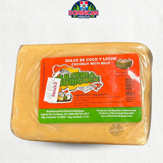 Dulceria Rodriguez Dulce de Leche con Coco - 9oz de Puro Encanto