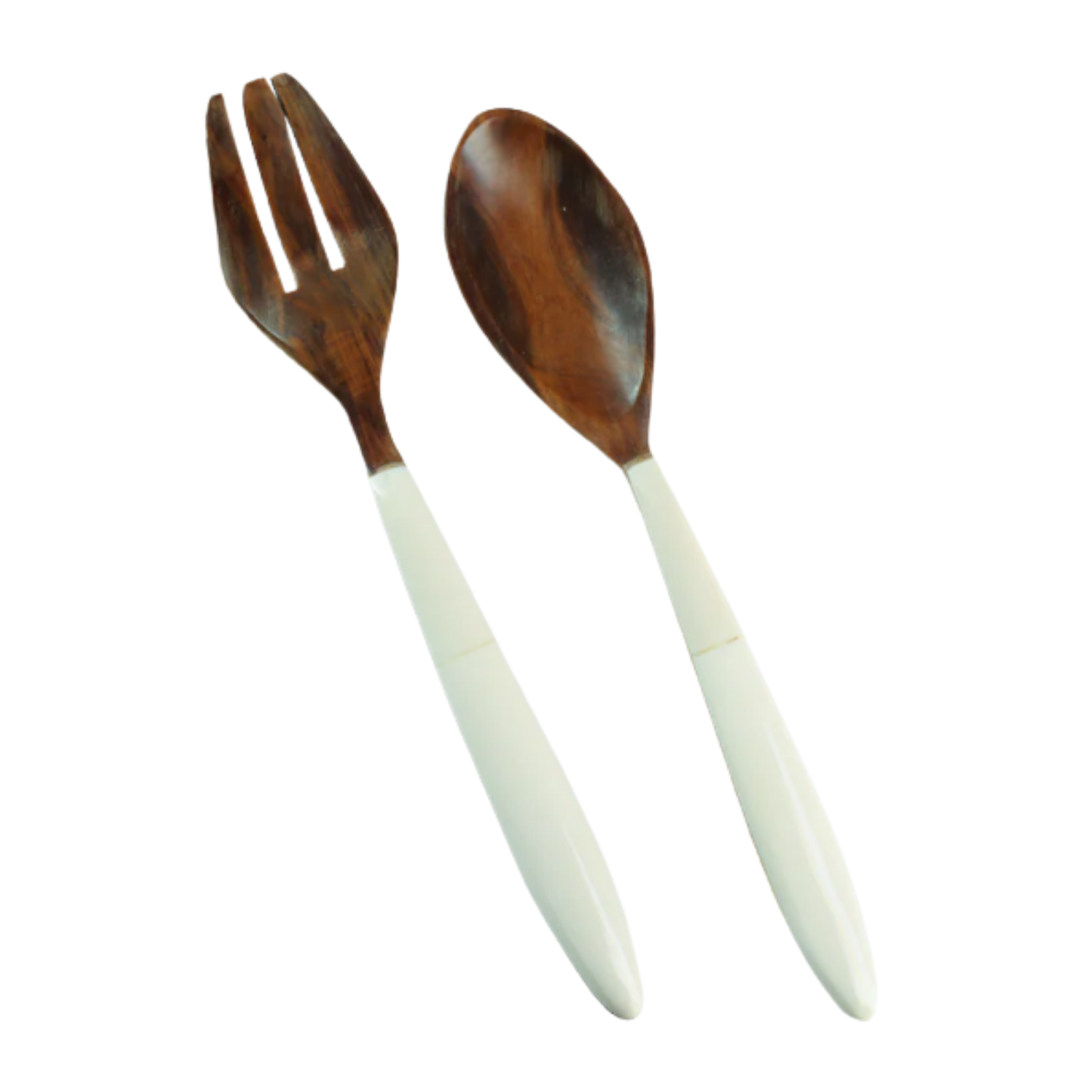 Wood & Horn Salad Bowl