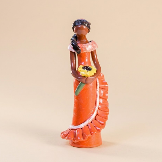 Doll with Medium Flowers