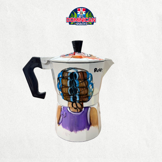 Dominican Iconic Design Coffee Maker - 6 cups