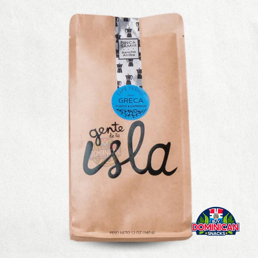 Gente de la isla Ground Coffee Strong and Expressive - 12 Oz of natural essence artisanal coffee