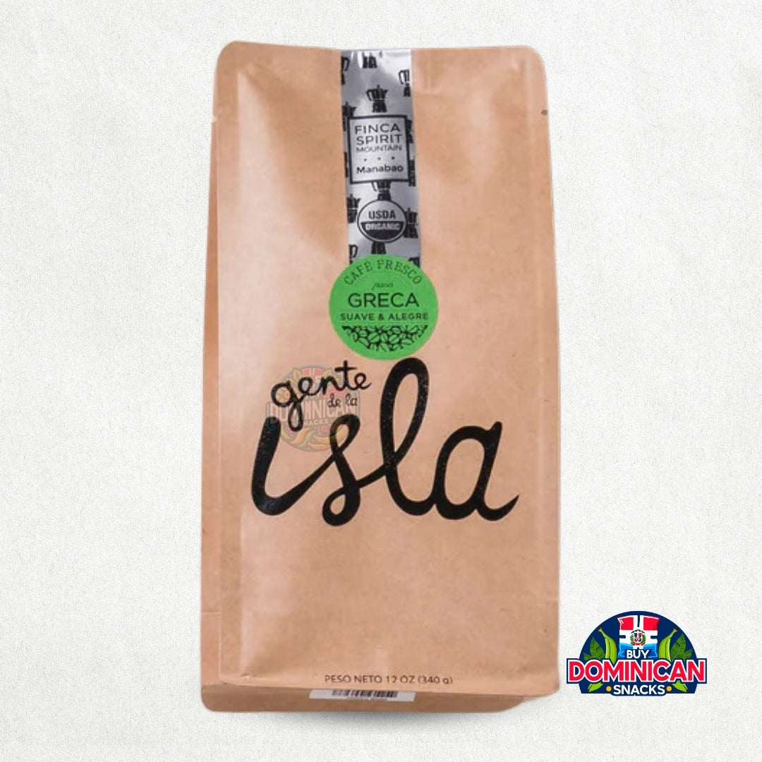 Gente de la isla Café Molido Suave y Alegre - 12 Oz de sabor vibrante