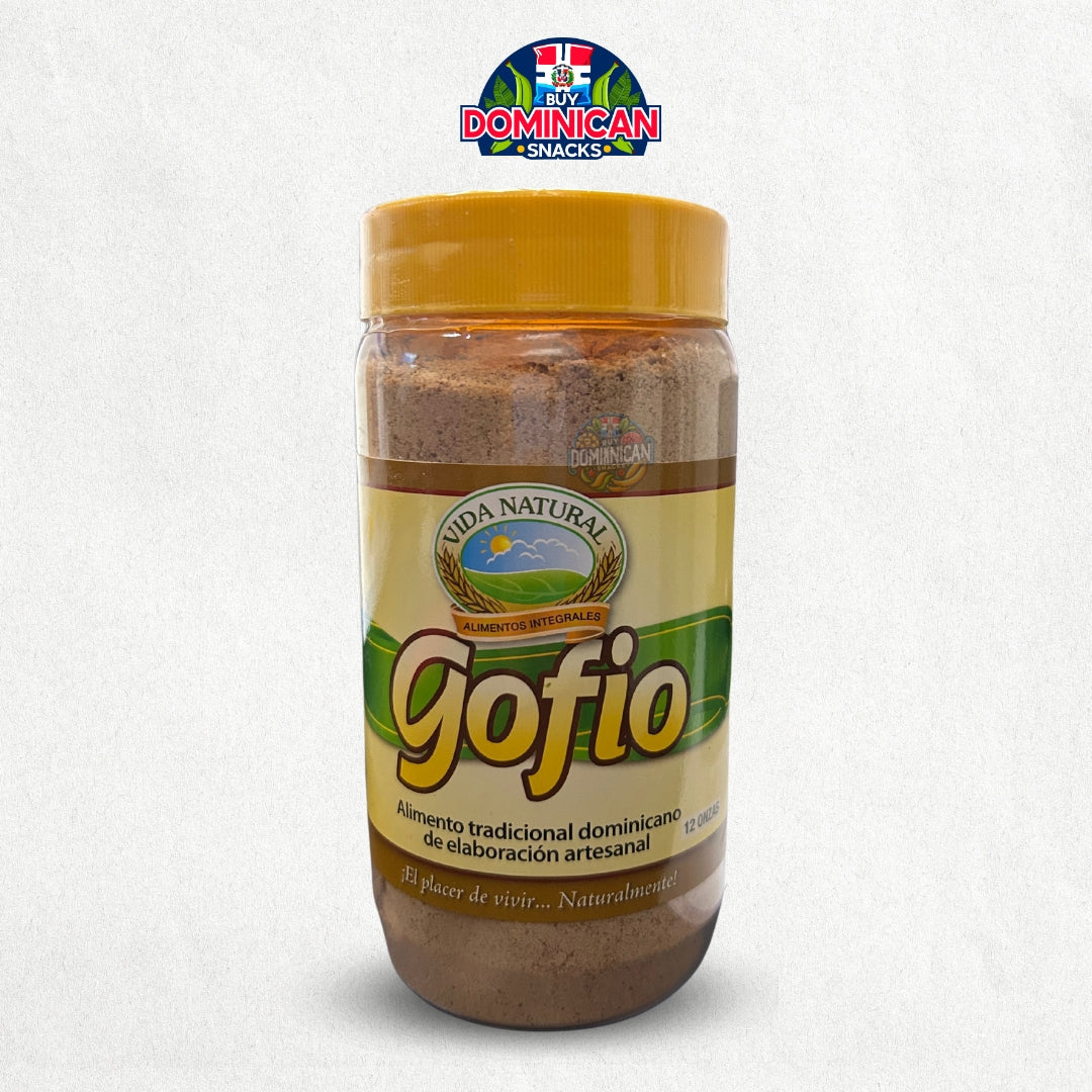 Vida Natural Gofio- 12oz de maíz tostado