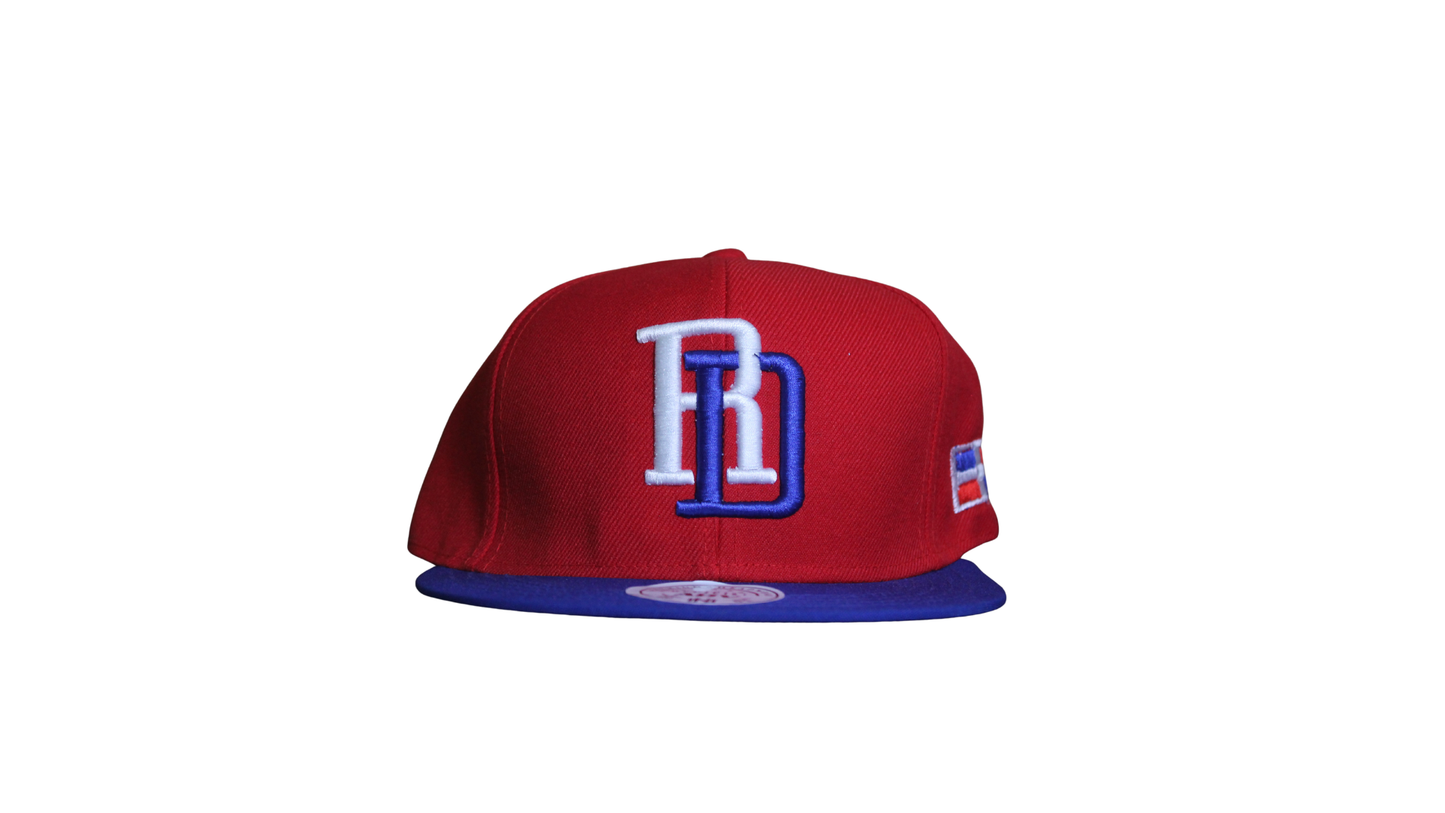 Gorra de béisbol de República Dominicana - Logotipo 'RD' con bandera