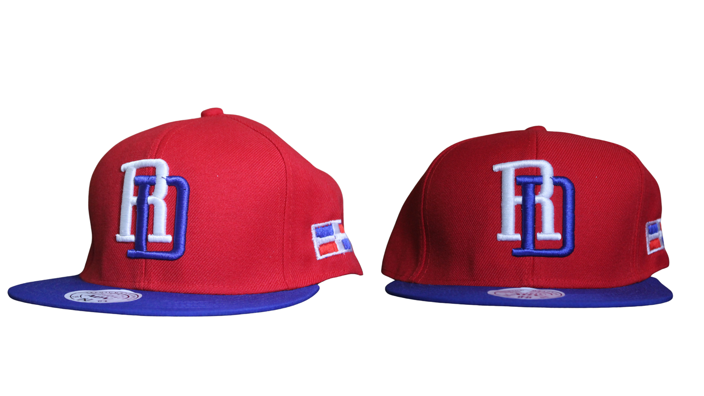 Gorra de béisbol de República Dominicana - Logotipo 'RD' con bandera