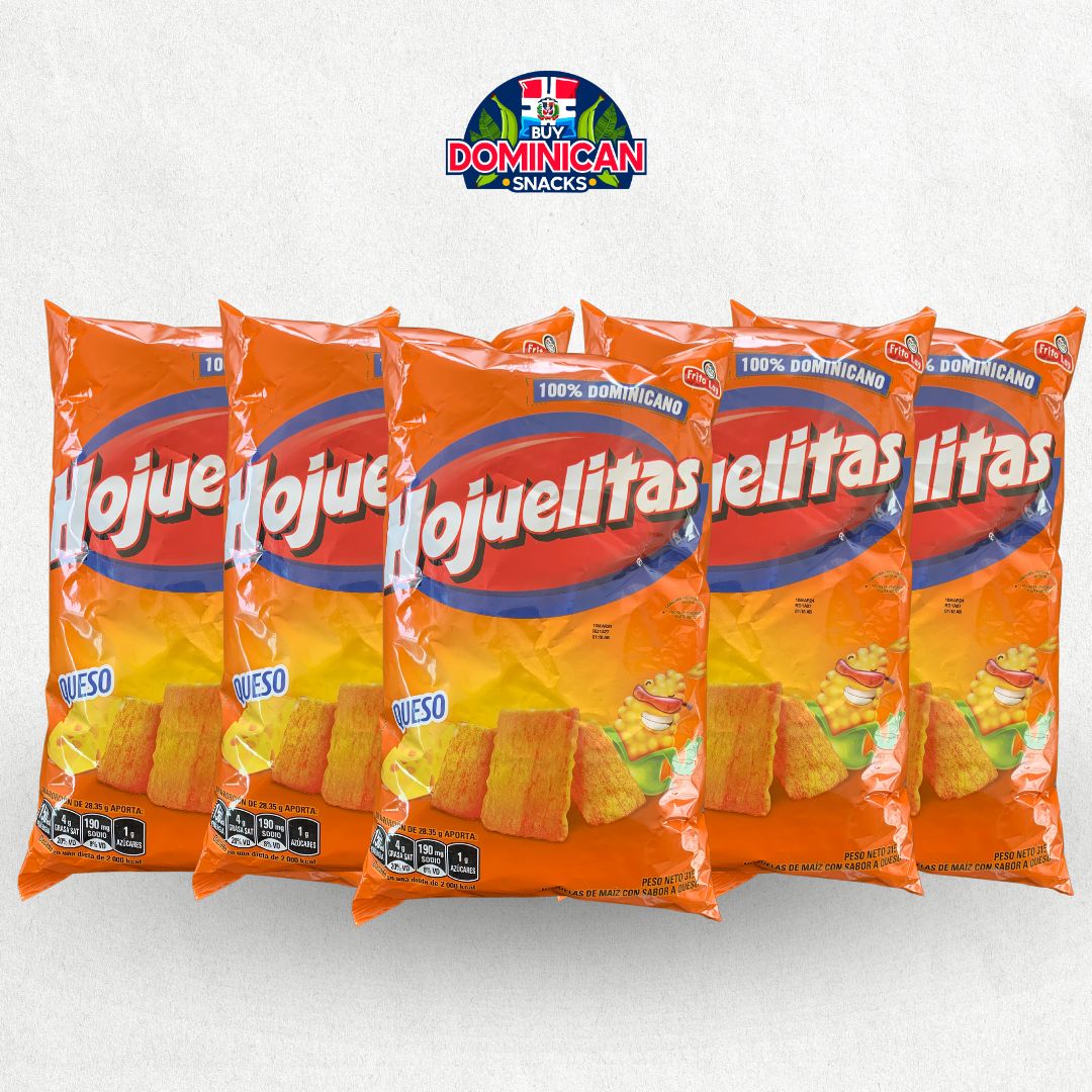 Hojuelitas Queso Chips de Maíz Frito Lay | La mejor merienda dominicana