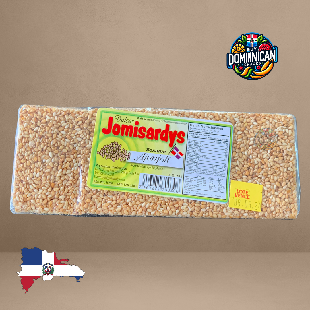 Jomisardys Sesame Candy - 100% Dominican Ajonjoli – Buy Dominican ...