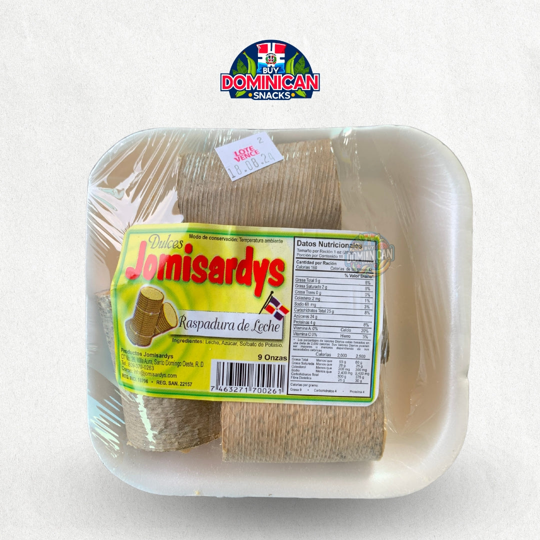 Jomisardys Milk Shavings - Raspaduras de Leche, 8oz of Dominican Delight