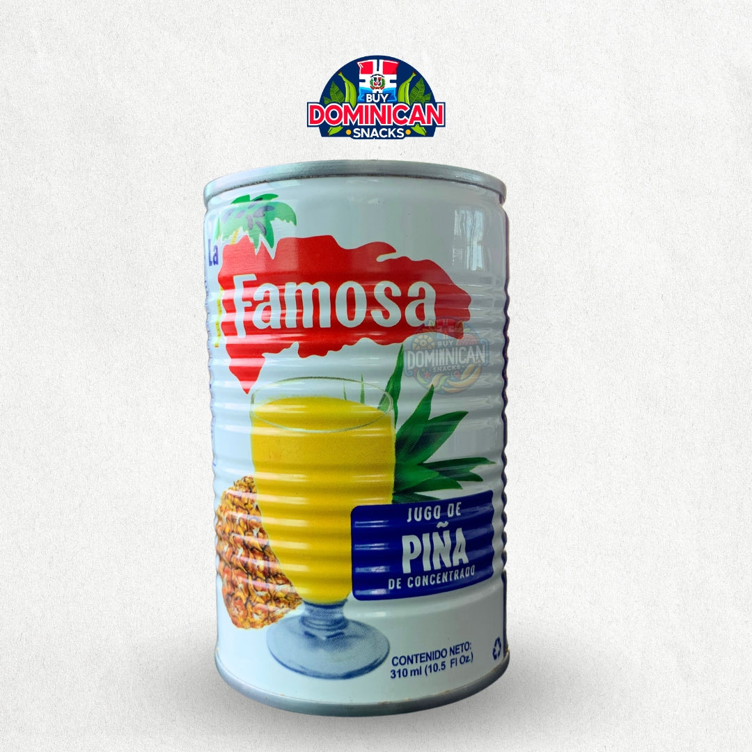 La Famosa Pineapple Juice - 310ml of Tropical Elegance