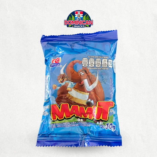 Mamut Coated Chocolate Flavored Cookie with Marshmallow - Mamut Galleta Chocolate