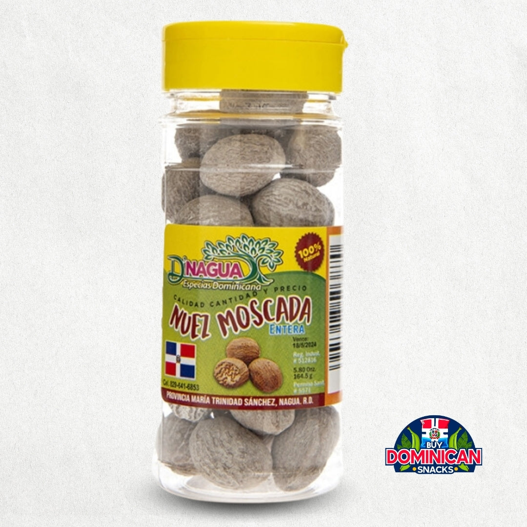 D'Nagua Nuez Moscada 165g - Elaborado en María Trinidad Sánchez