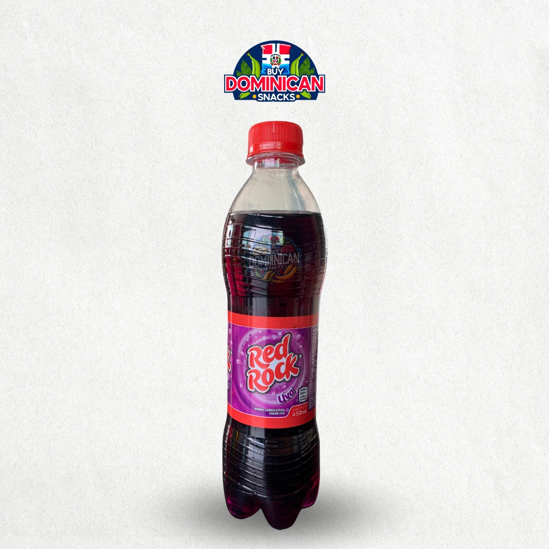 Red Rock Grape Soda 450ml / Refresco Red Rock Uva 450 ml