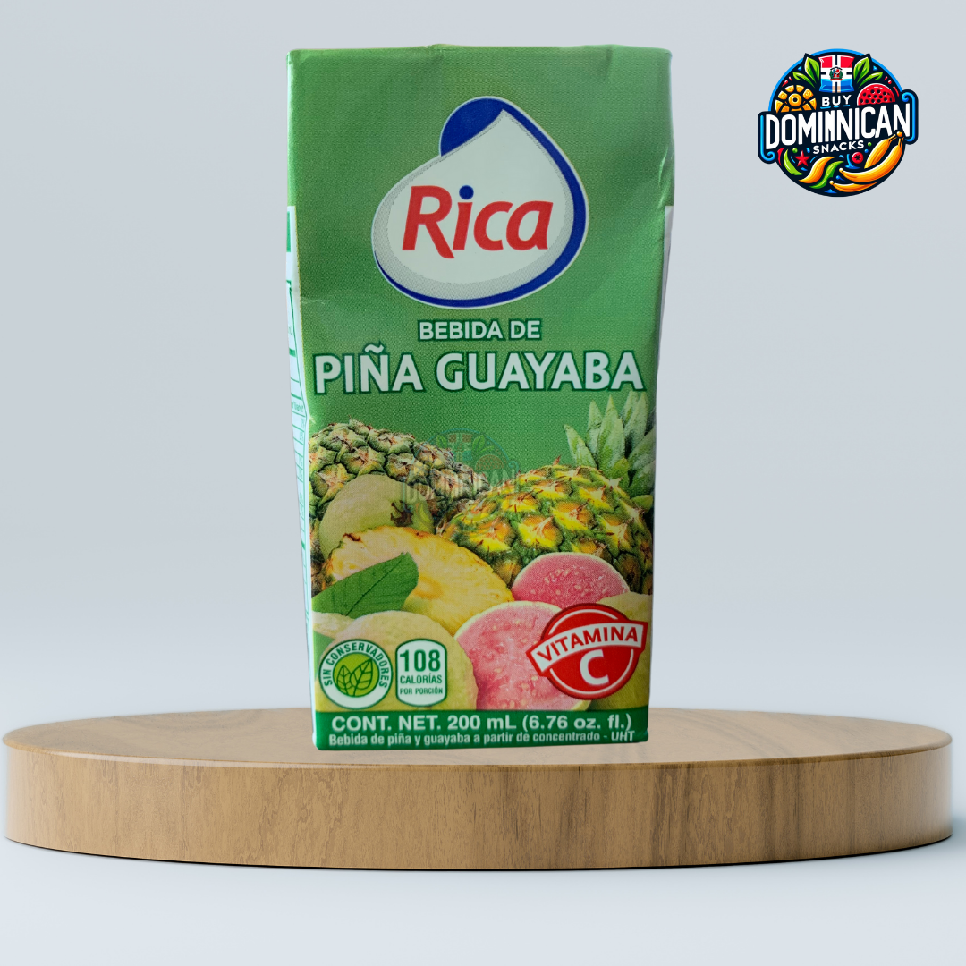 Rica Pineapple Guava Juice Drink Jugo de Piña Guayaba 200ml Buy