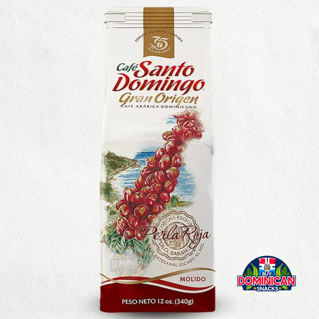 Induban Café Santo Domingo Grand Origin Café Molido Perla Roja Santo Domingo 12 Oz