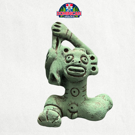 Dios de la fuerza- El Dios Taino de la fuerza y la resiliencia - Escultura Taína hecha a mano