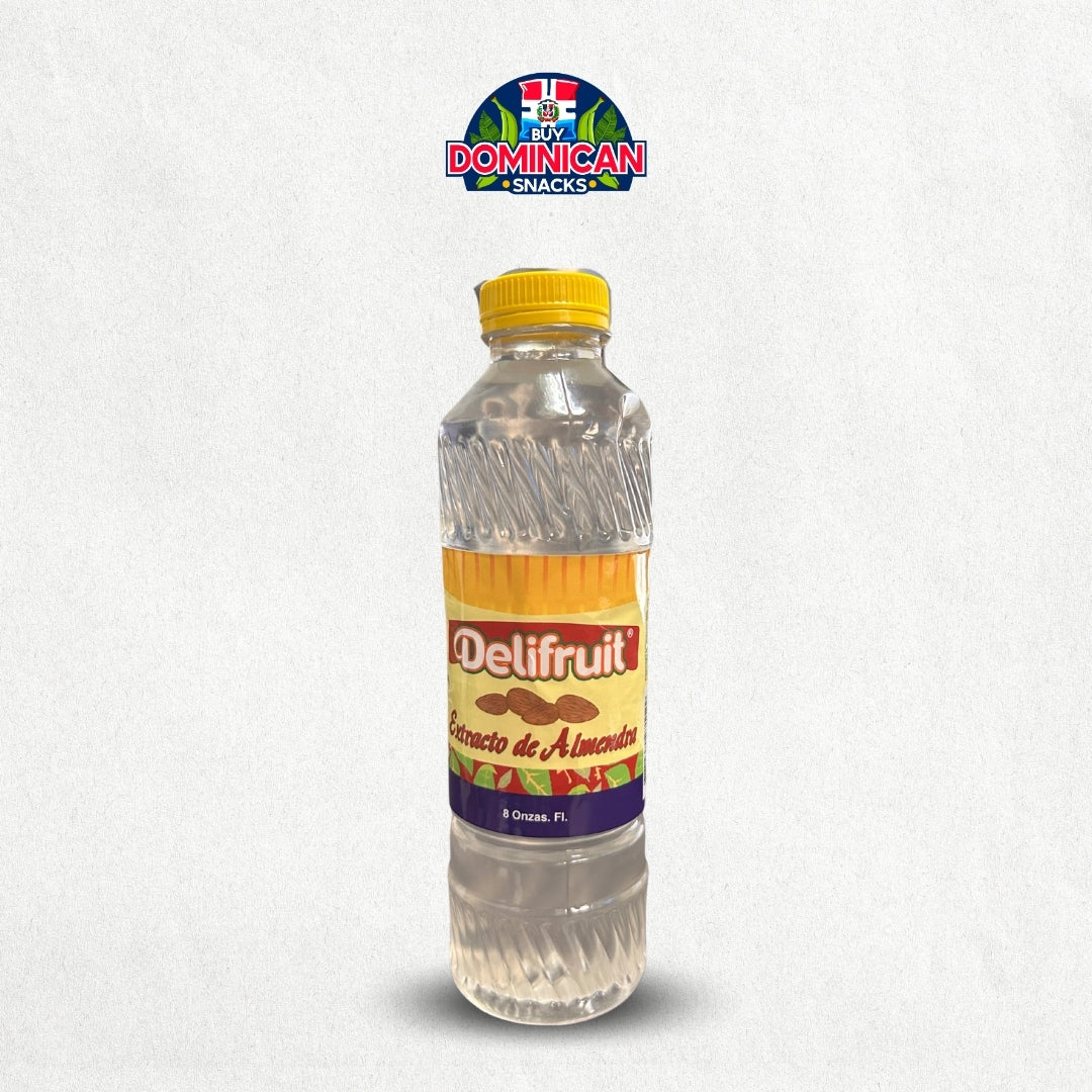 Extracto de almendras Delifruit - 8oz Descubra la excelencia dominicana