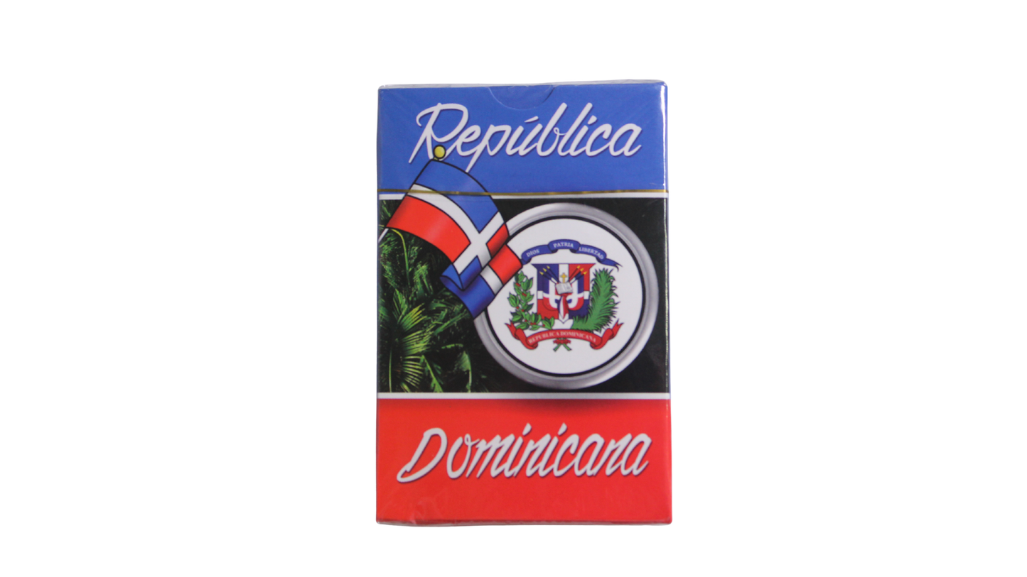 Naipes de recuerdo de República Dominicana